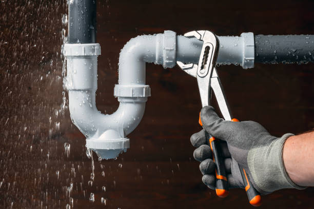 Professional Drain Cleaning technician working in Lake Harbor, FL